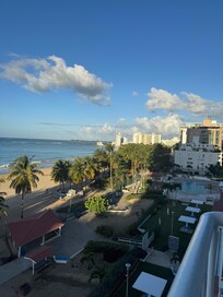 View looking east from balcony