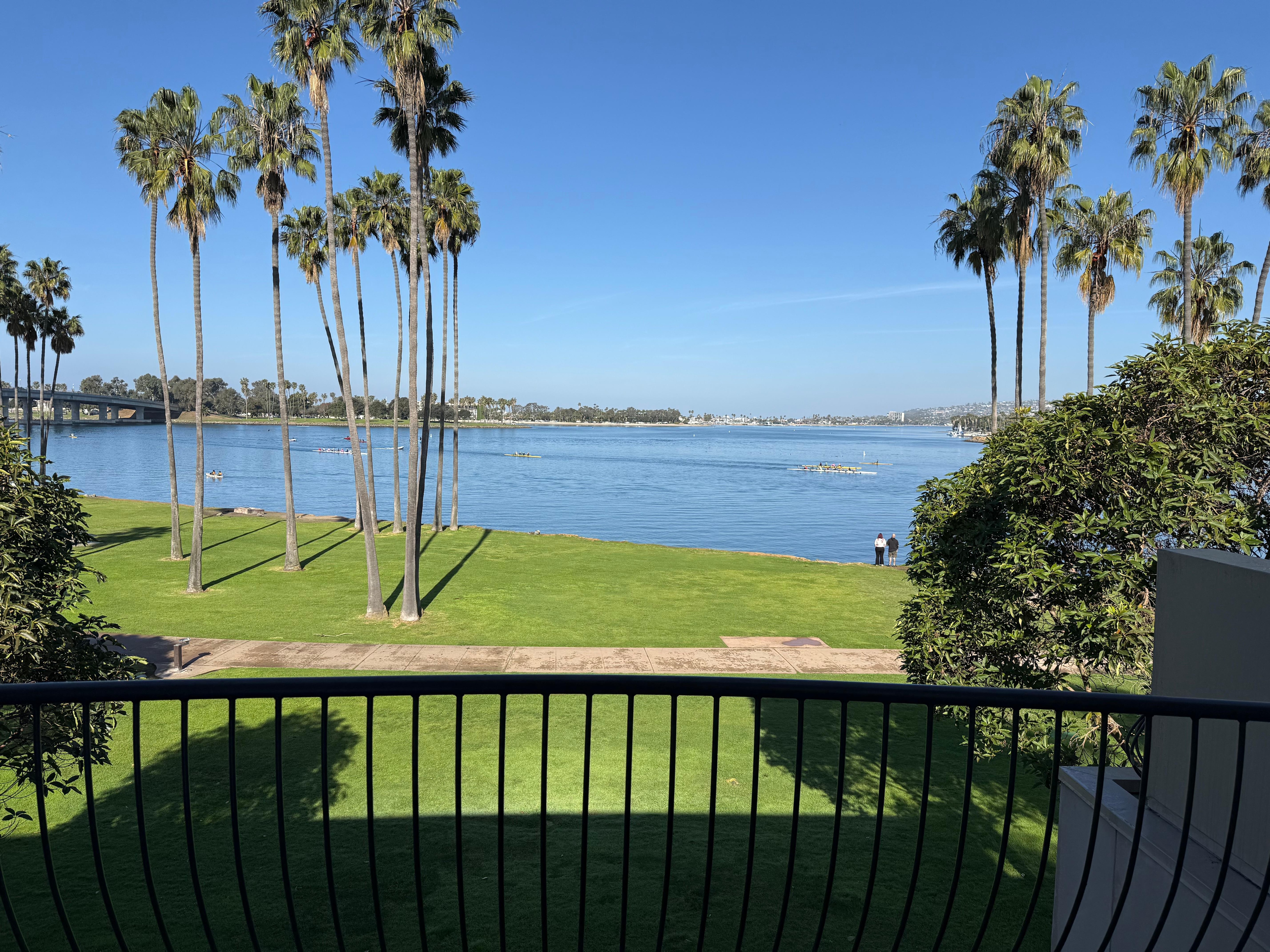 View from balcony in Jr. Suite