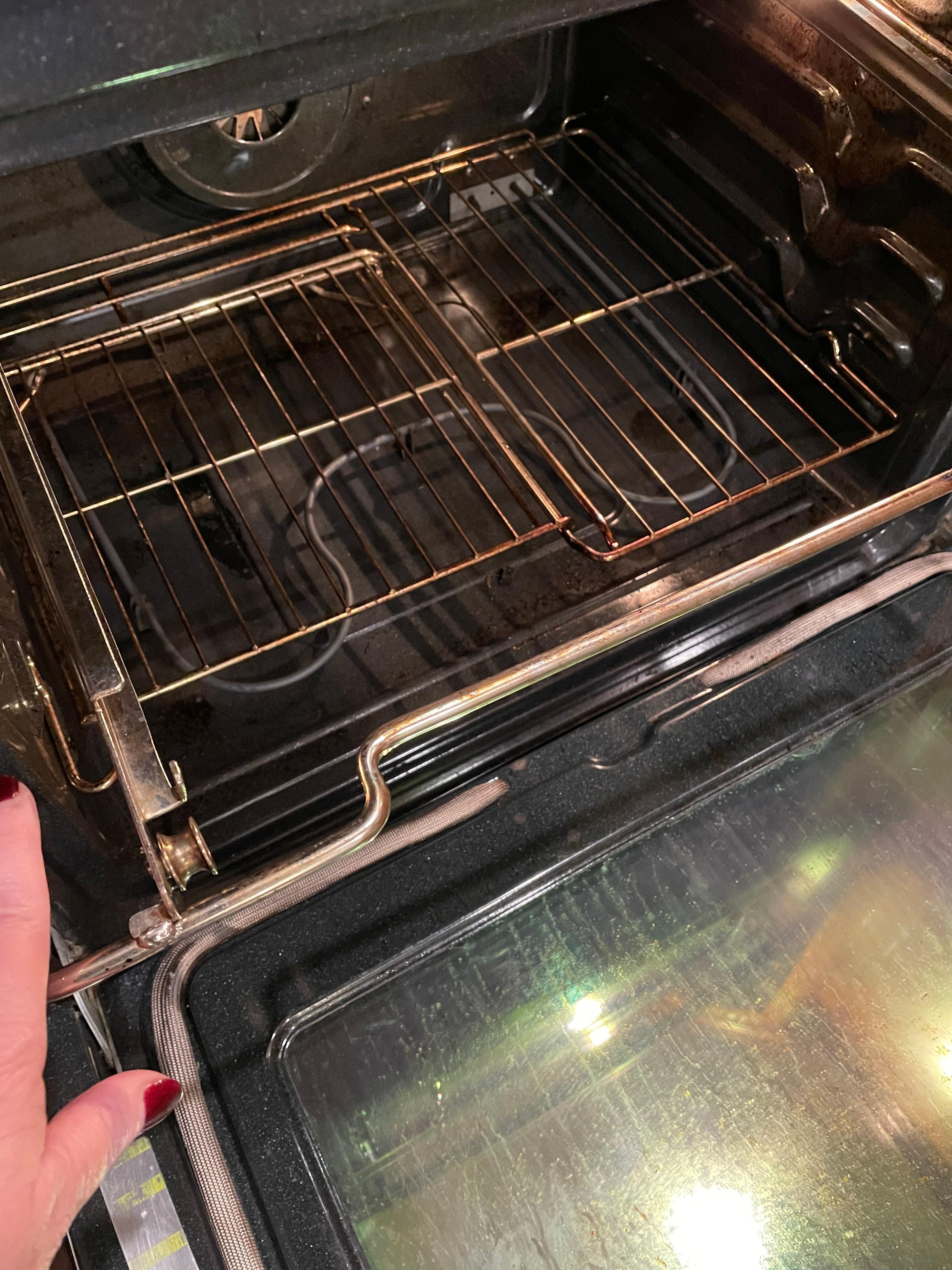 Stove had no upper rack