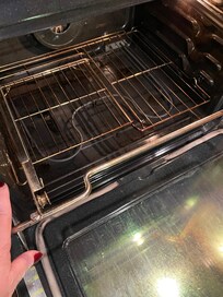 Stove had no upper rack