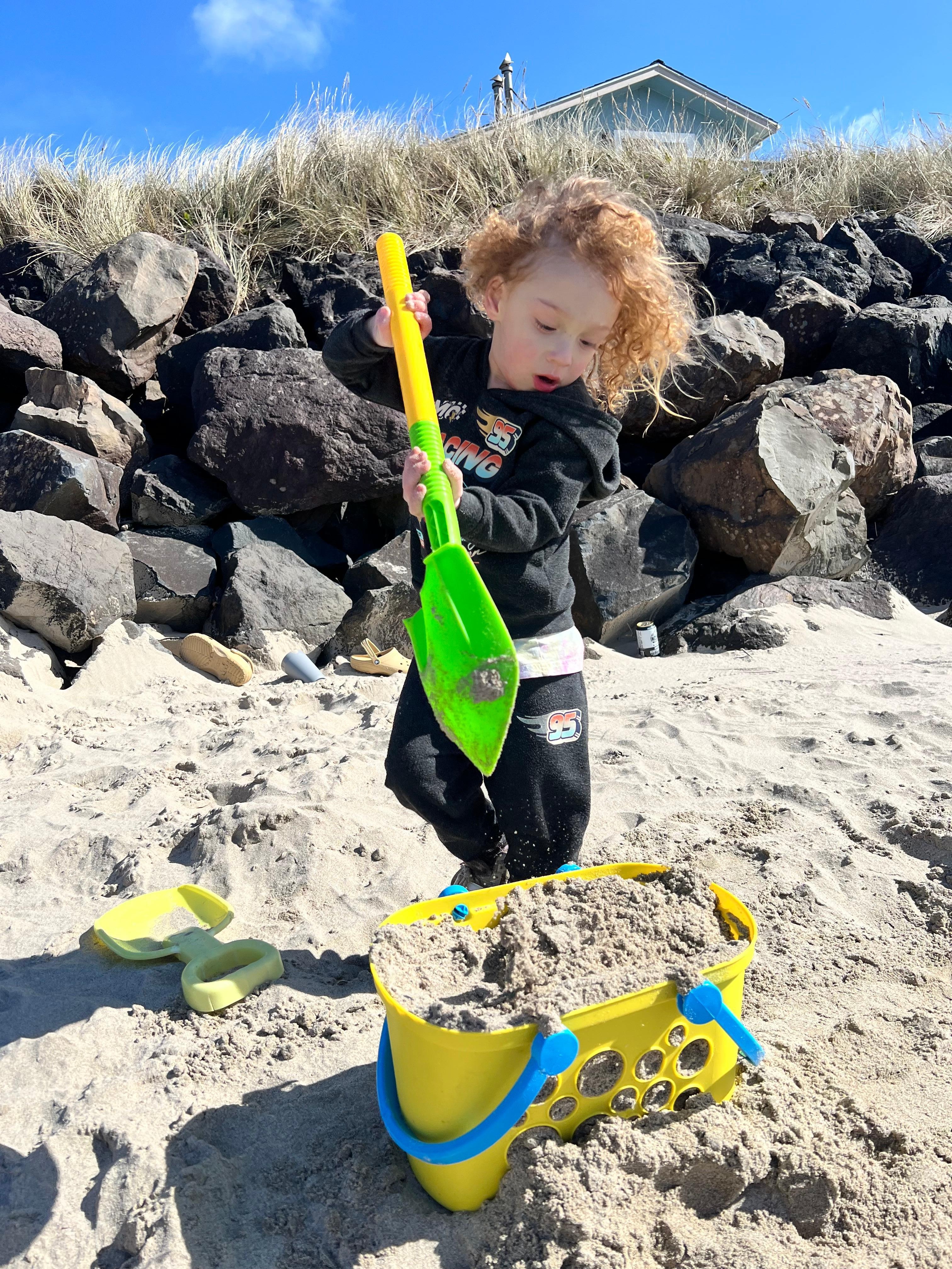 So close to the beach.