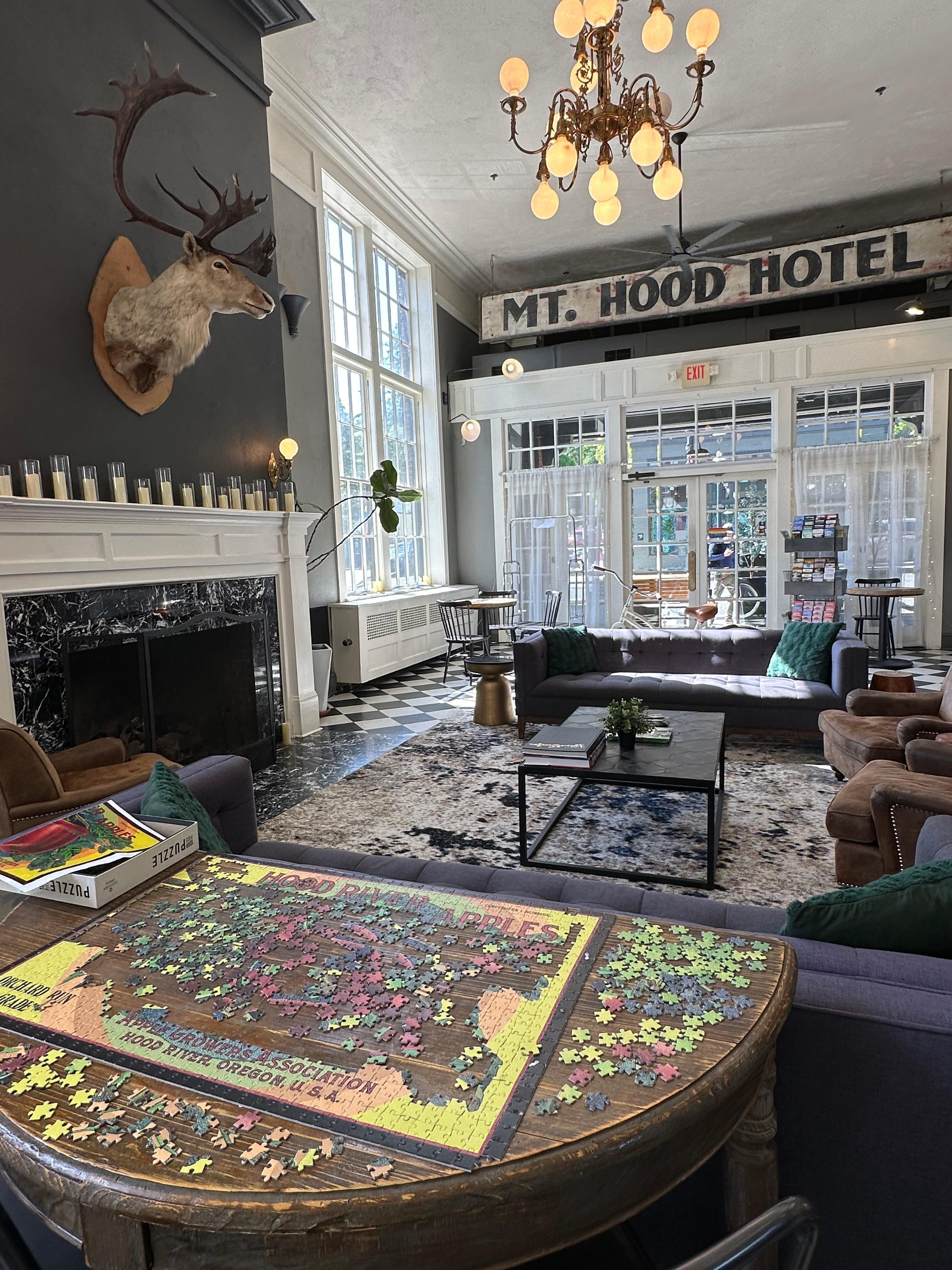 The lobby