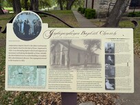 Independence Baptist Church. We came to Brenham to attend the Easter Service