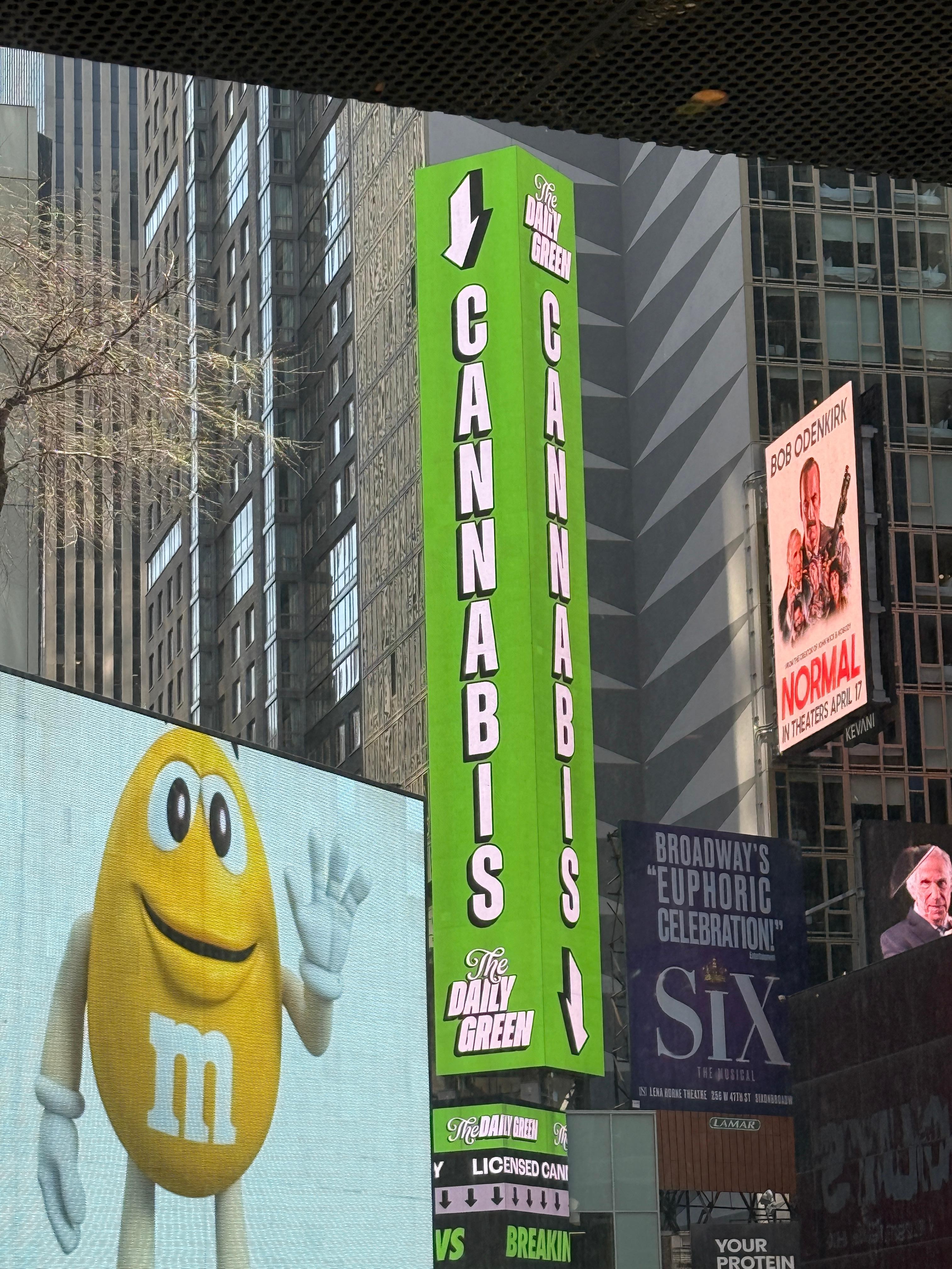 View out of our room