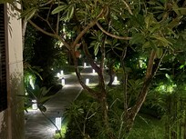 Garden view from our room on the 2nd floor