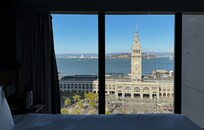 Our cozy room had this incredible view.