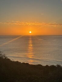 Beautiful sunset 1 minute away.