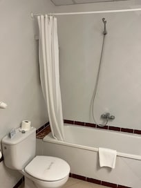 Toilet and tub