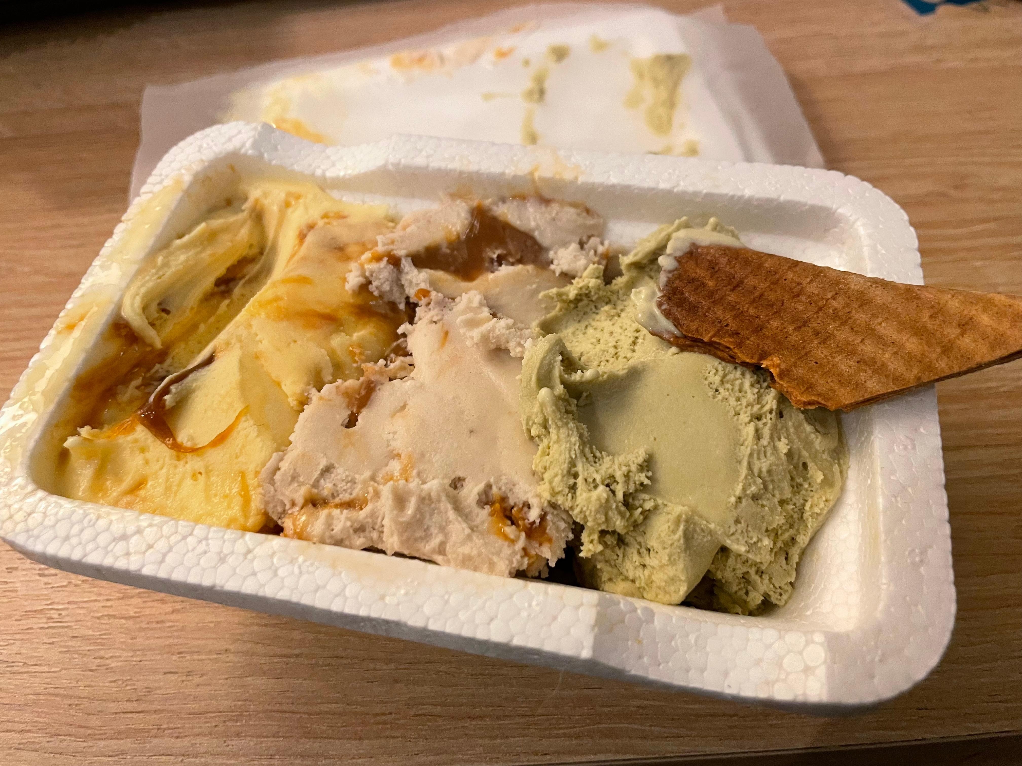 アイスクリーム250g 3種の味
