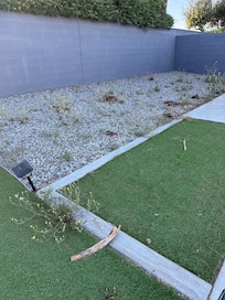 Other side of pool deck