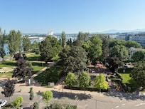 View from the terrace cafe on the 6th floor