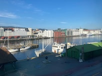 外の景色はこの通り素晴らしい