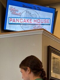 Pancake house in Sylvan Beach! Great breakfast! Highly recommend!!