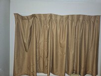 Curtain falling off of rod and shoddy