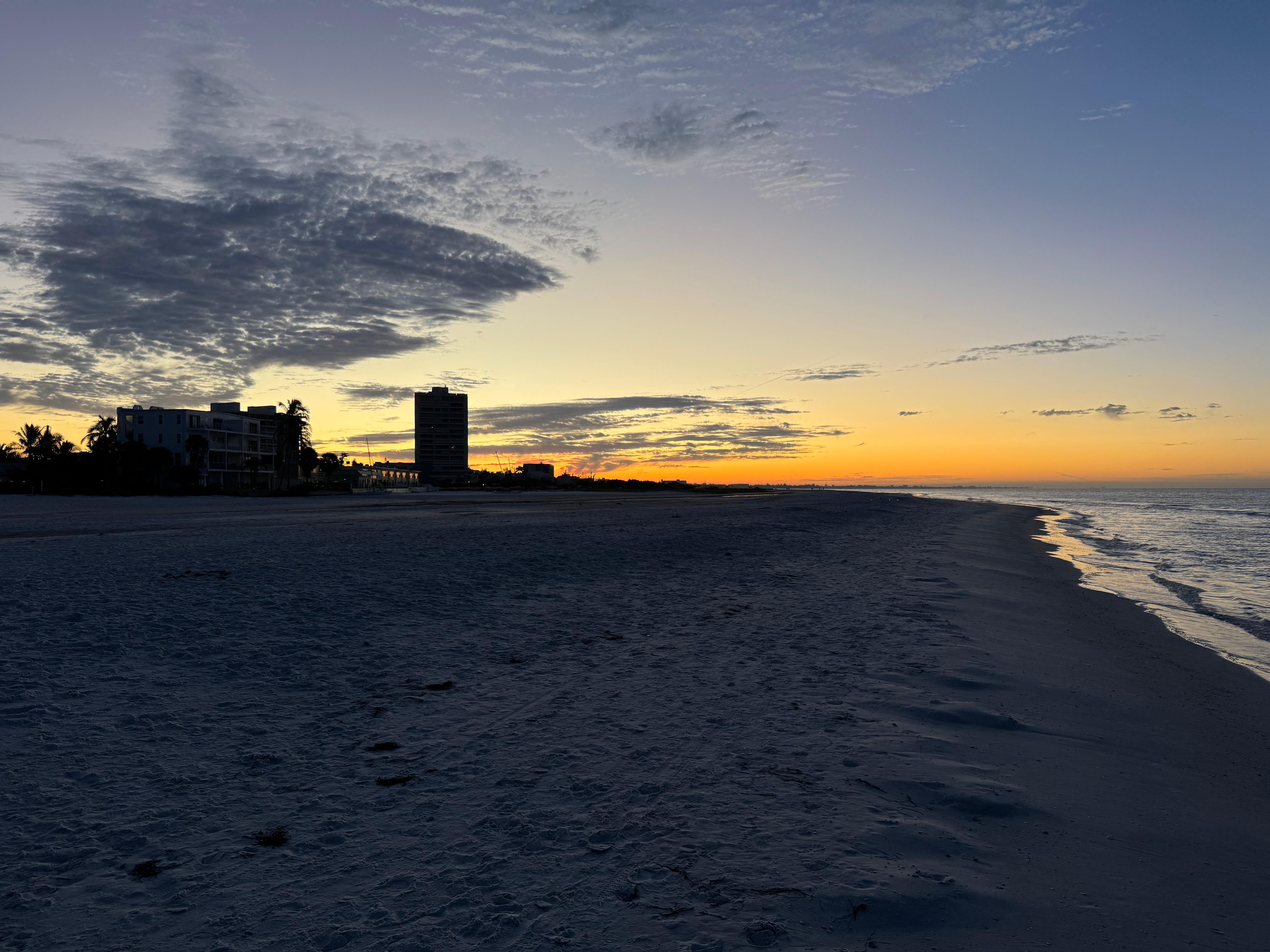 Beach access #2 early in the morning
