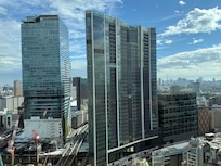 View of Shibuya Sky from my room