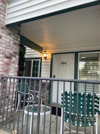 Our room from outside