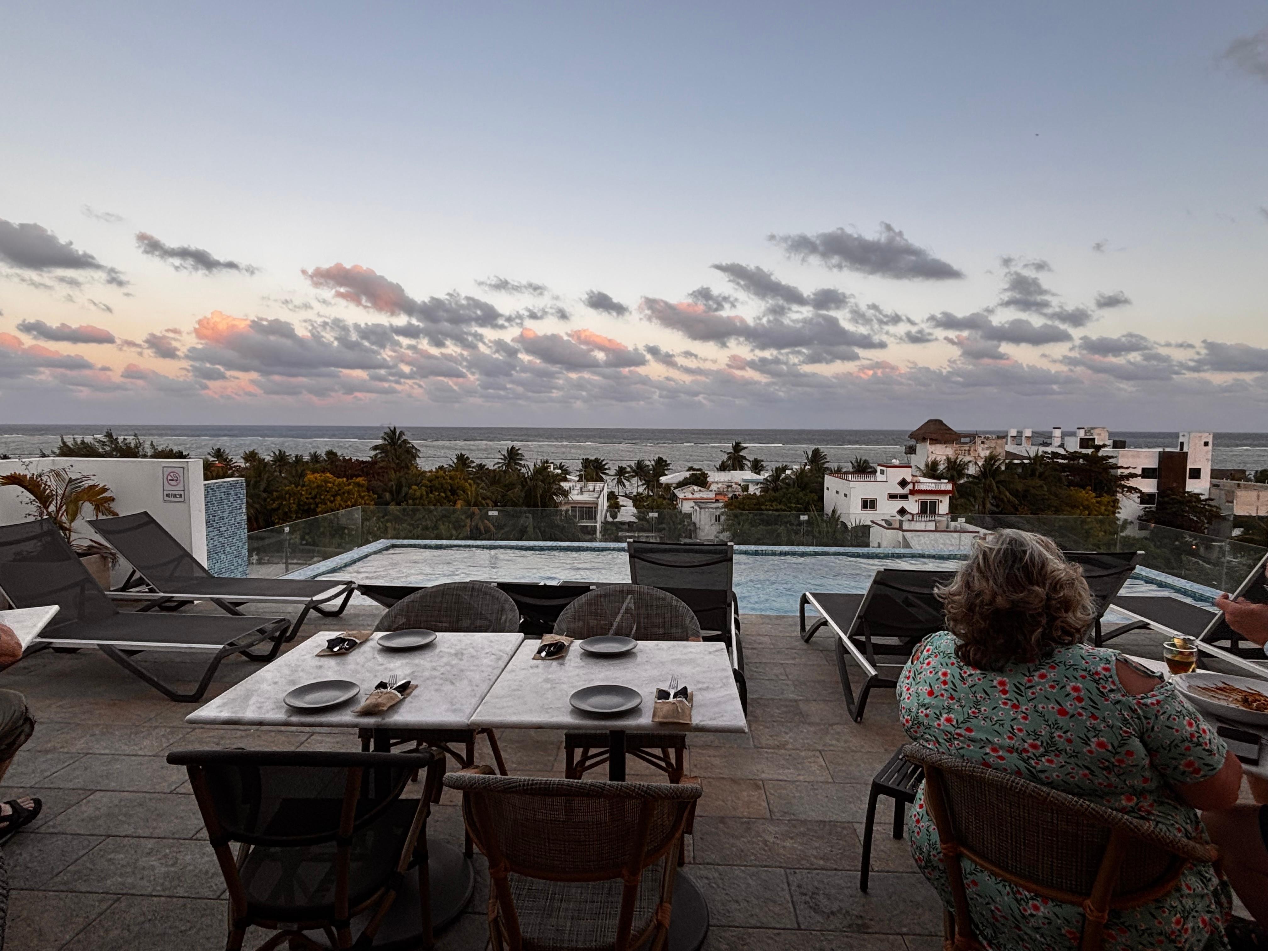 Amazing views from rooftop