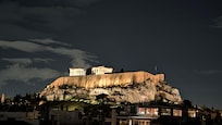 Acropolis from the room balcony