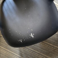 Scratched up nasty chair