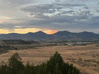 Sunset from the patio
