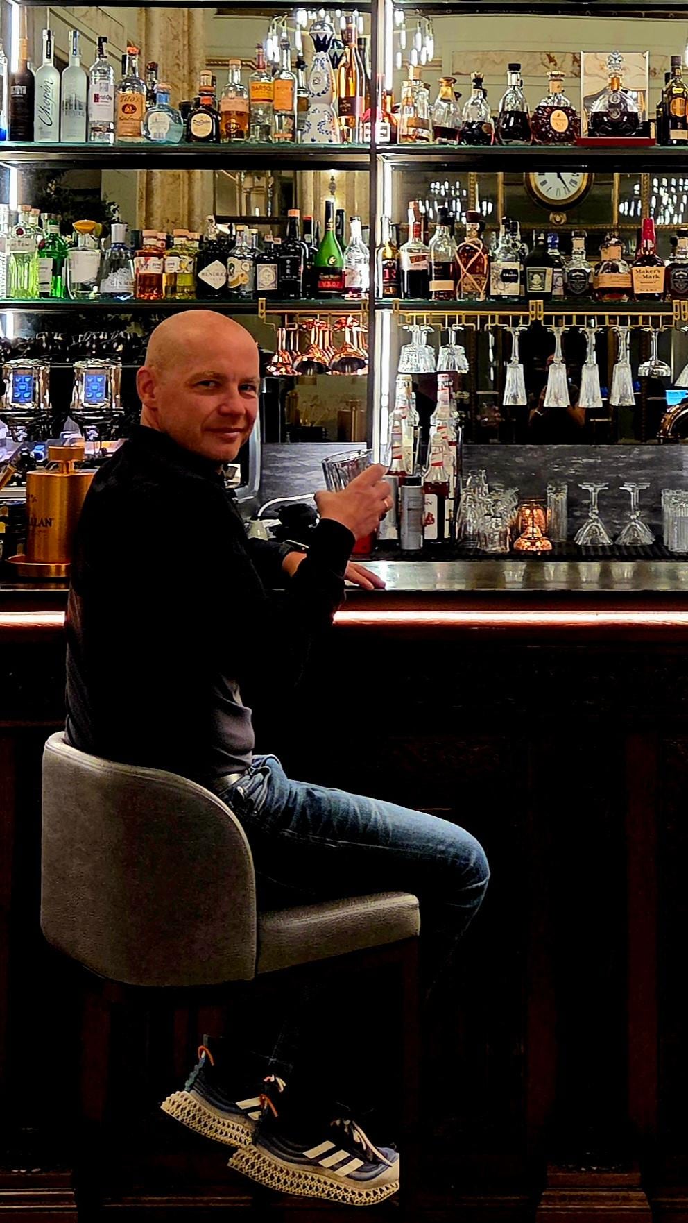 Enspanung an der Hotelbar