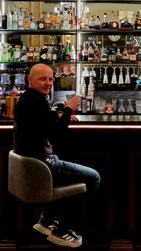 Enspanung an der Hotelbar