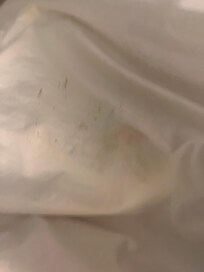 Dirty bedding