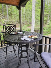 dinner by the creek
