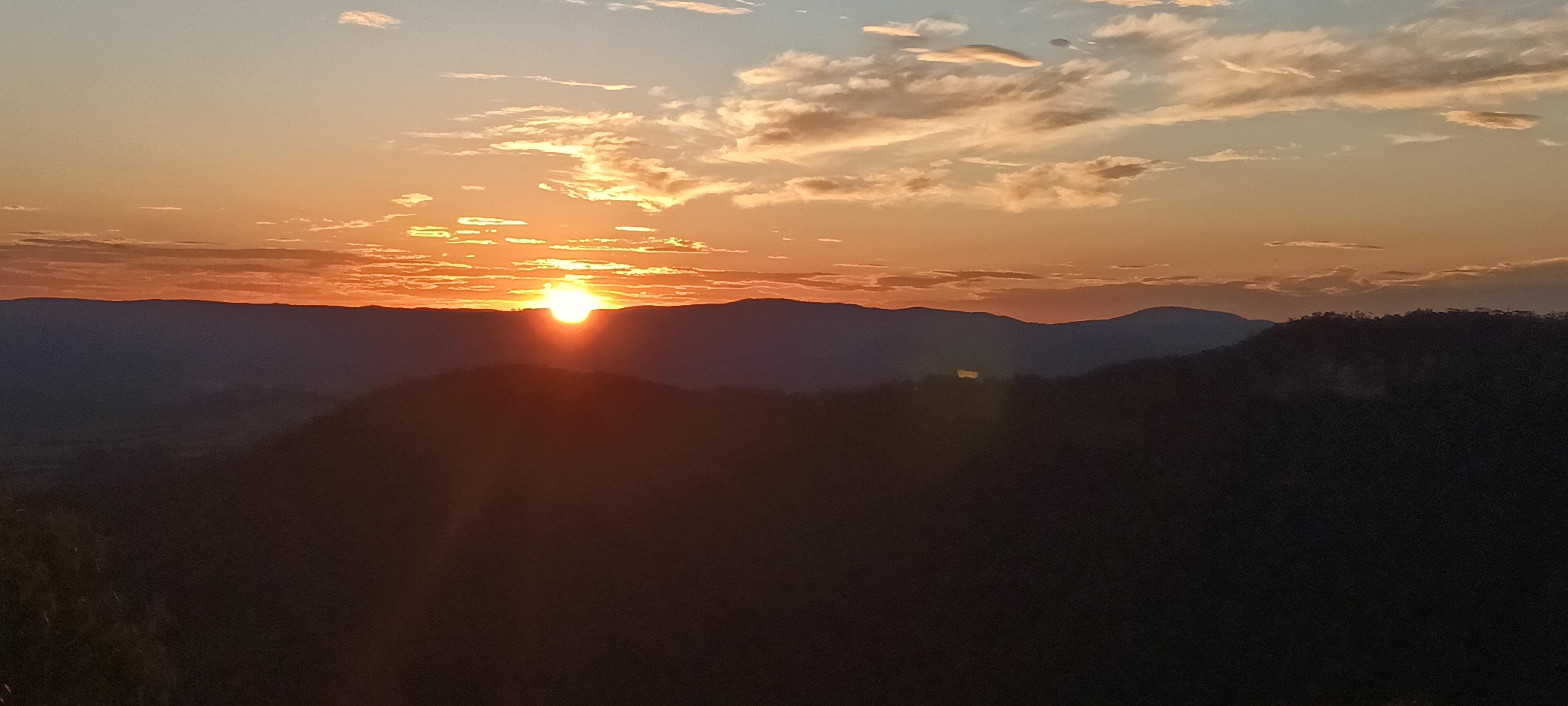 The sunsets were amazing