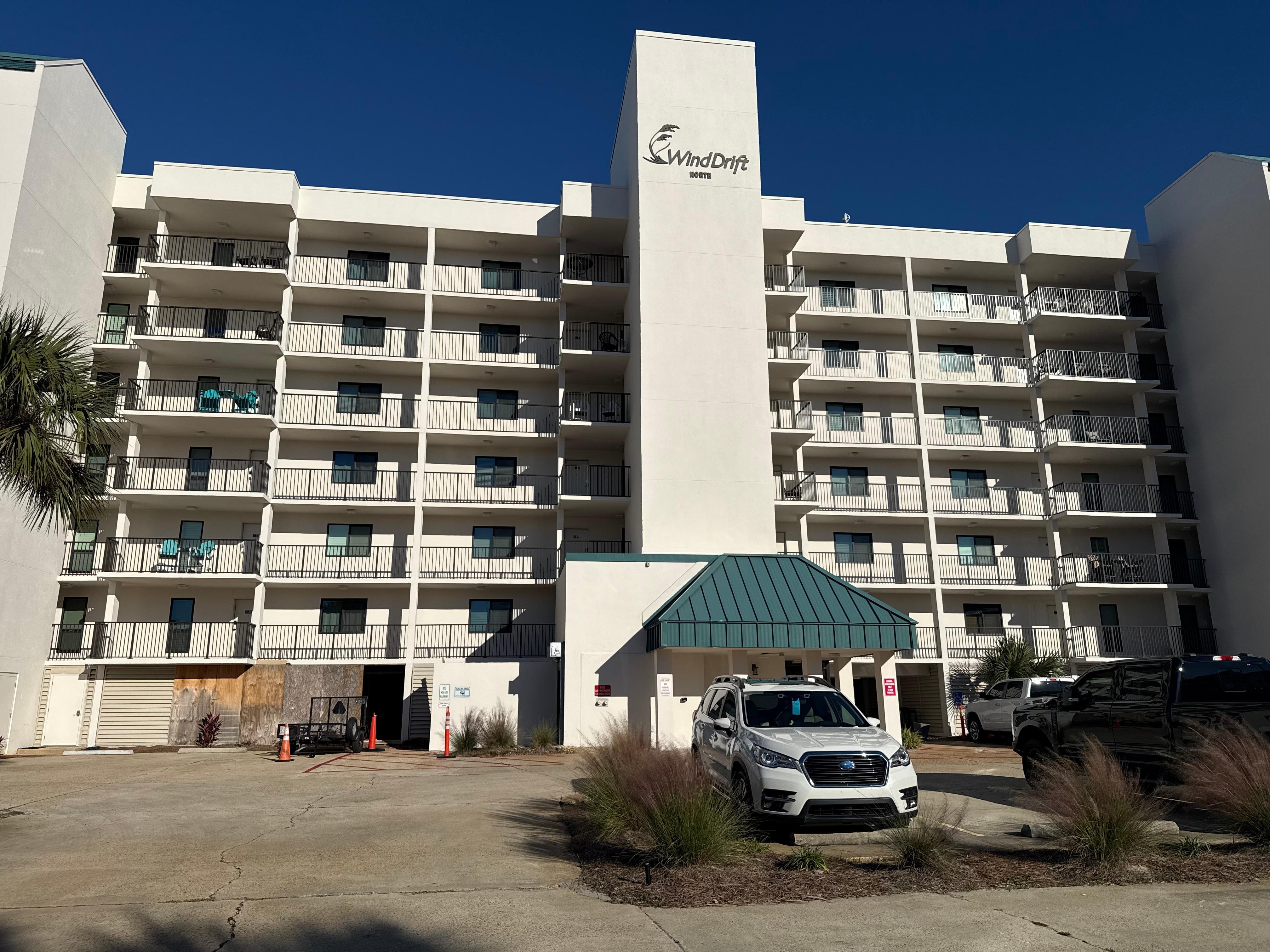 Front of building 6th floor 