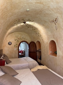 Our room had a queen and a double bed.