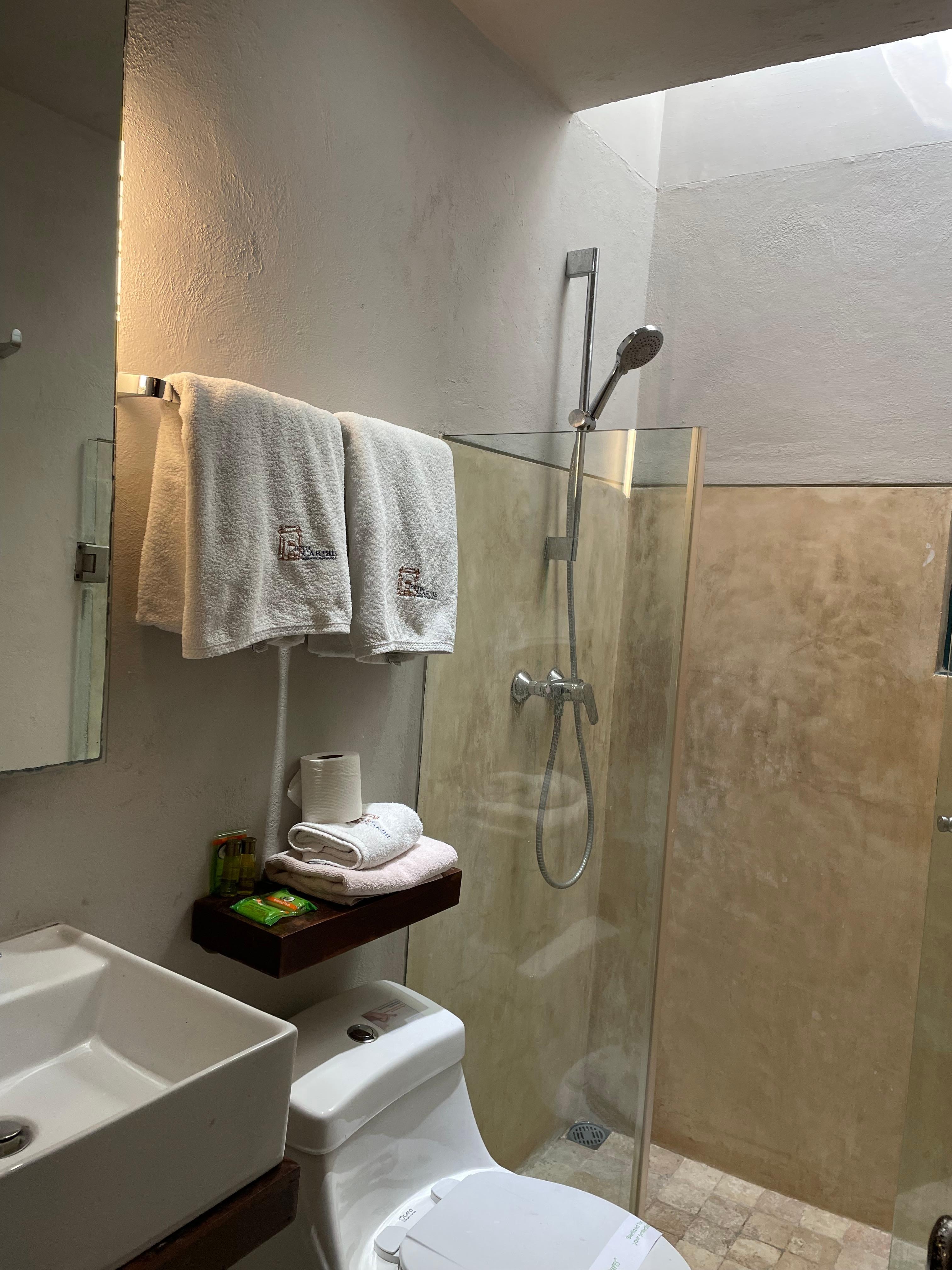 simple but very functional bathroom