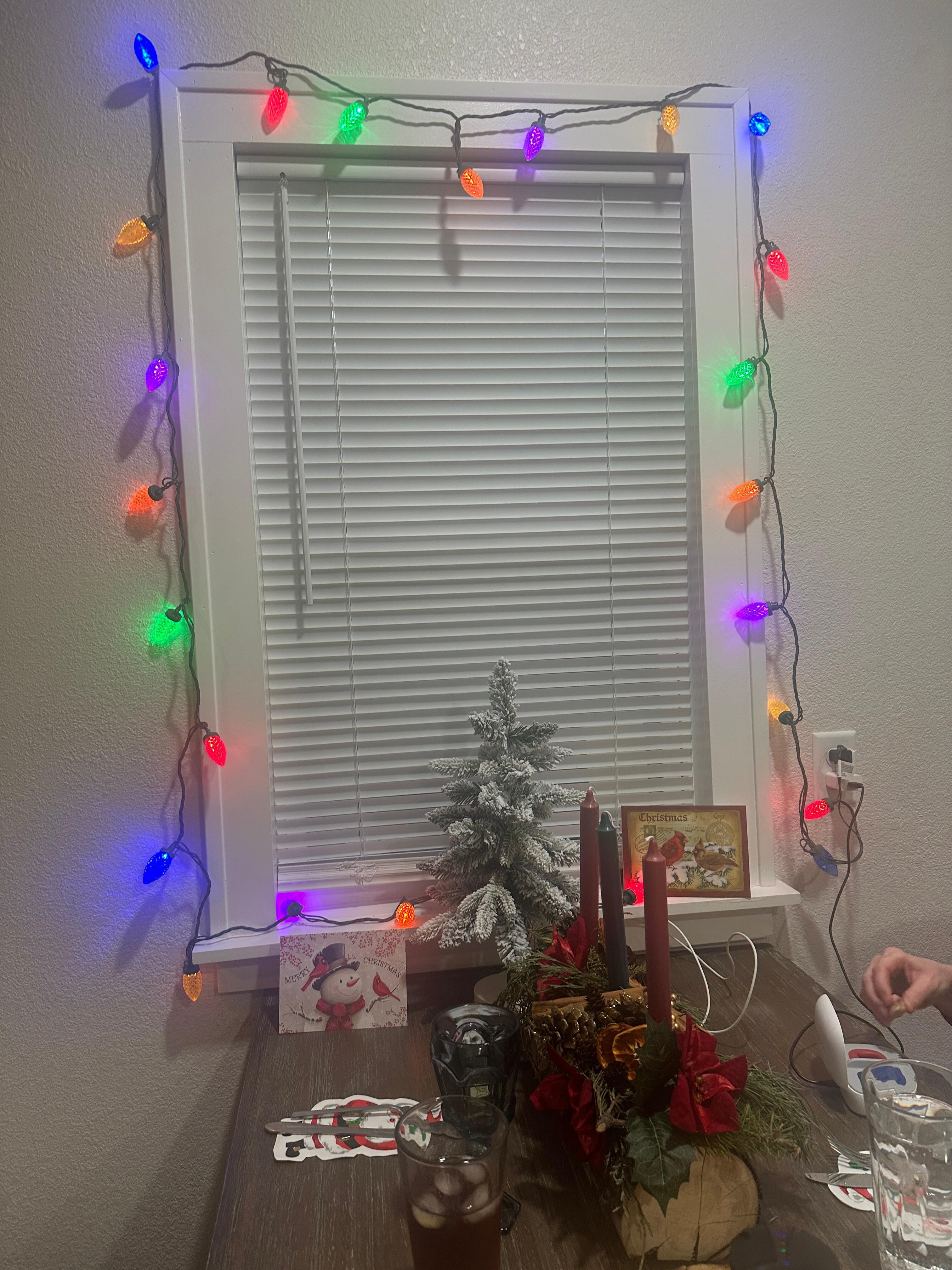 We decorated for Christmas