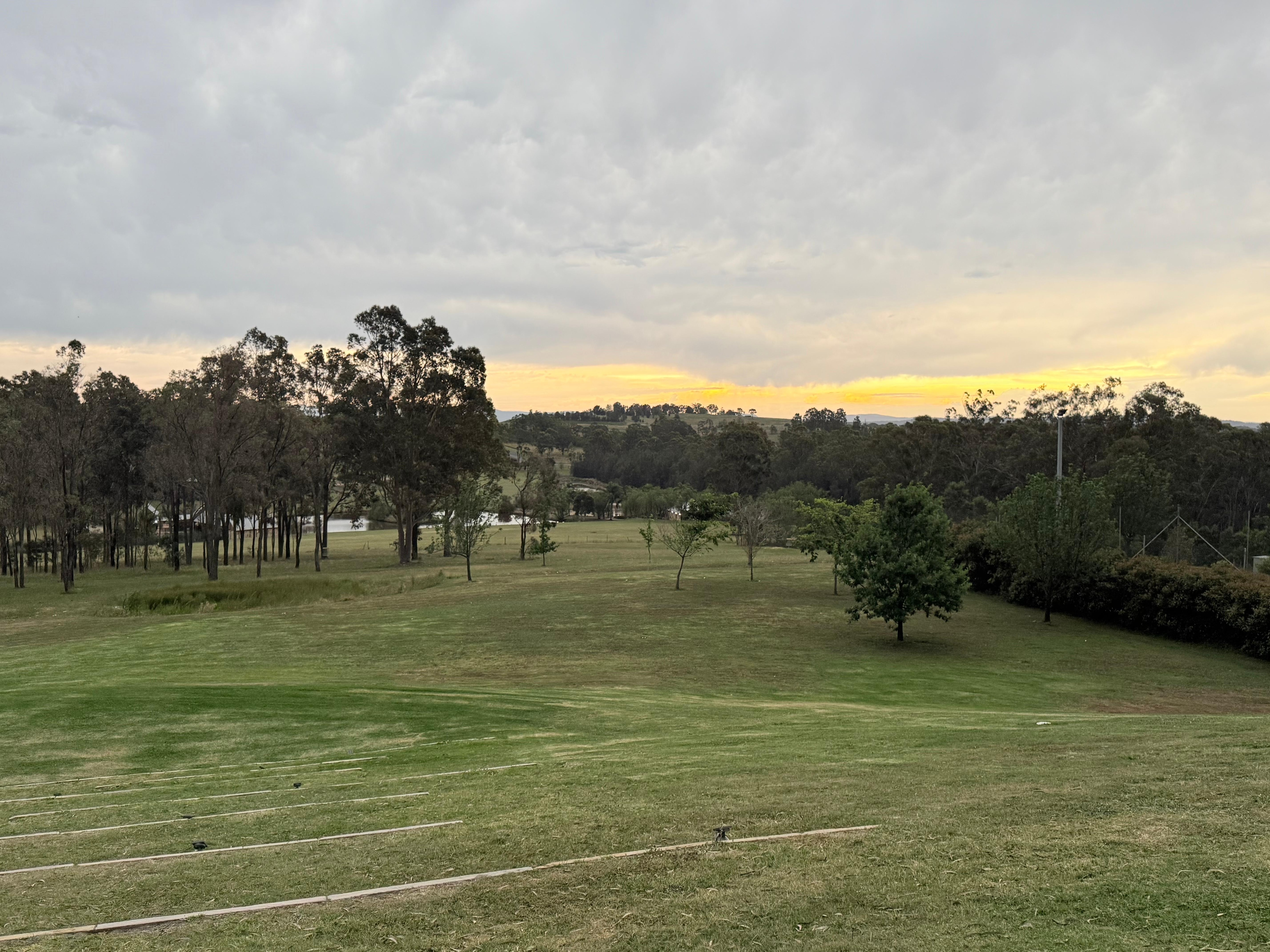 View from lounge/restaurant area