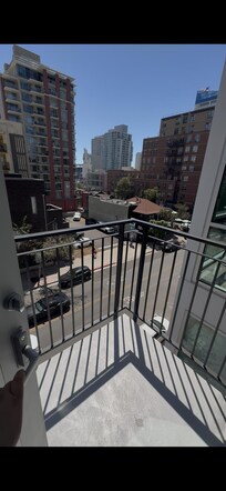 View from our balcony