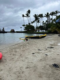 Family canoe ride with Kona Boys!