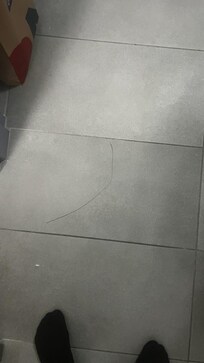 Hair in sinks, floors and showers