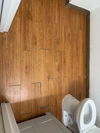 Bathroom floor