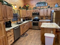 Beautiful kitchen area