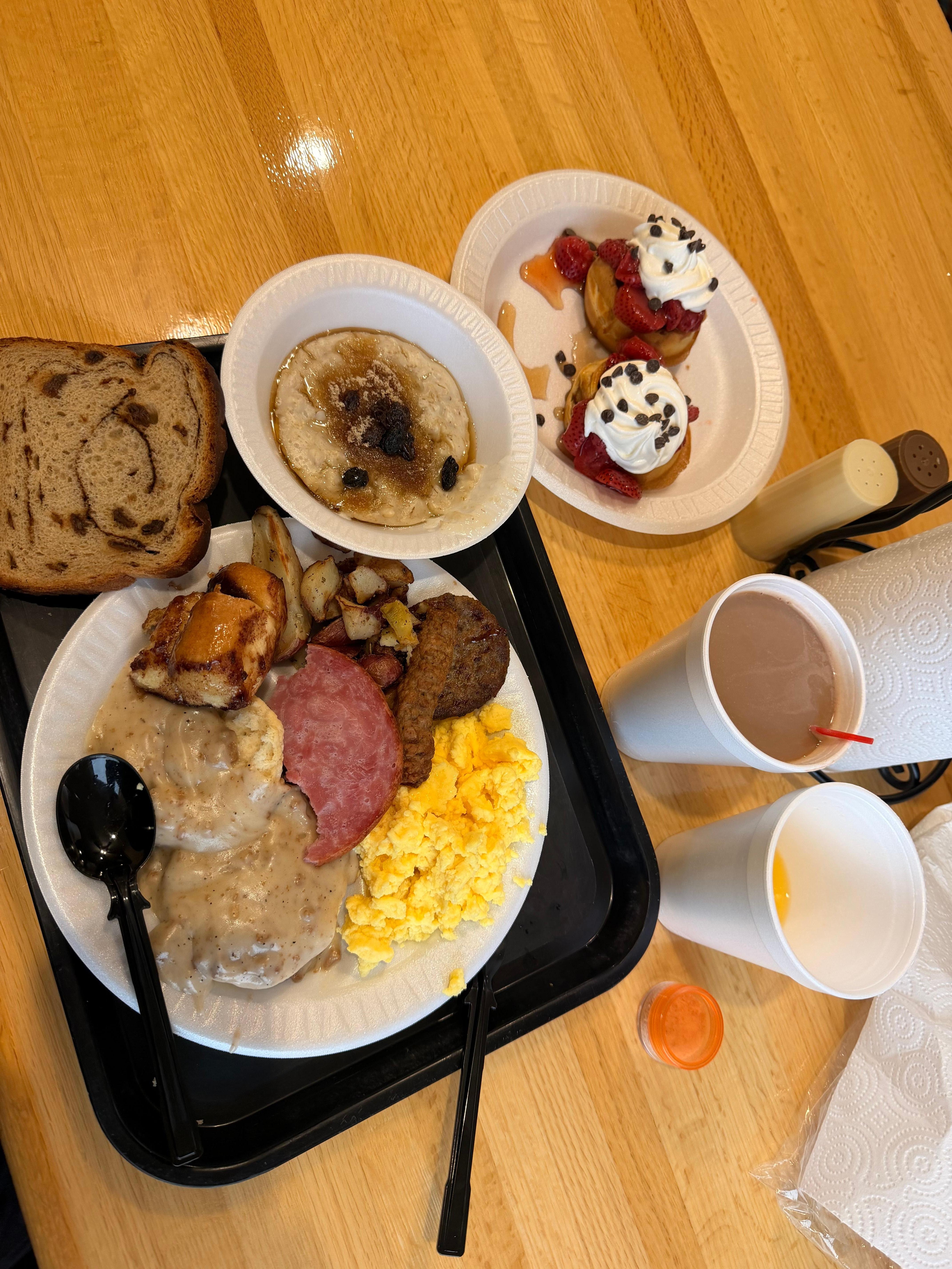 Breakfast was the best!