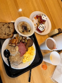 Breakfast was the best!