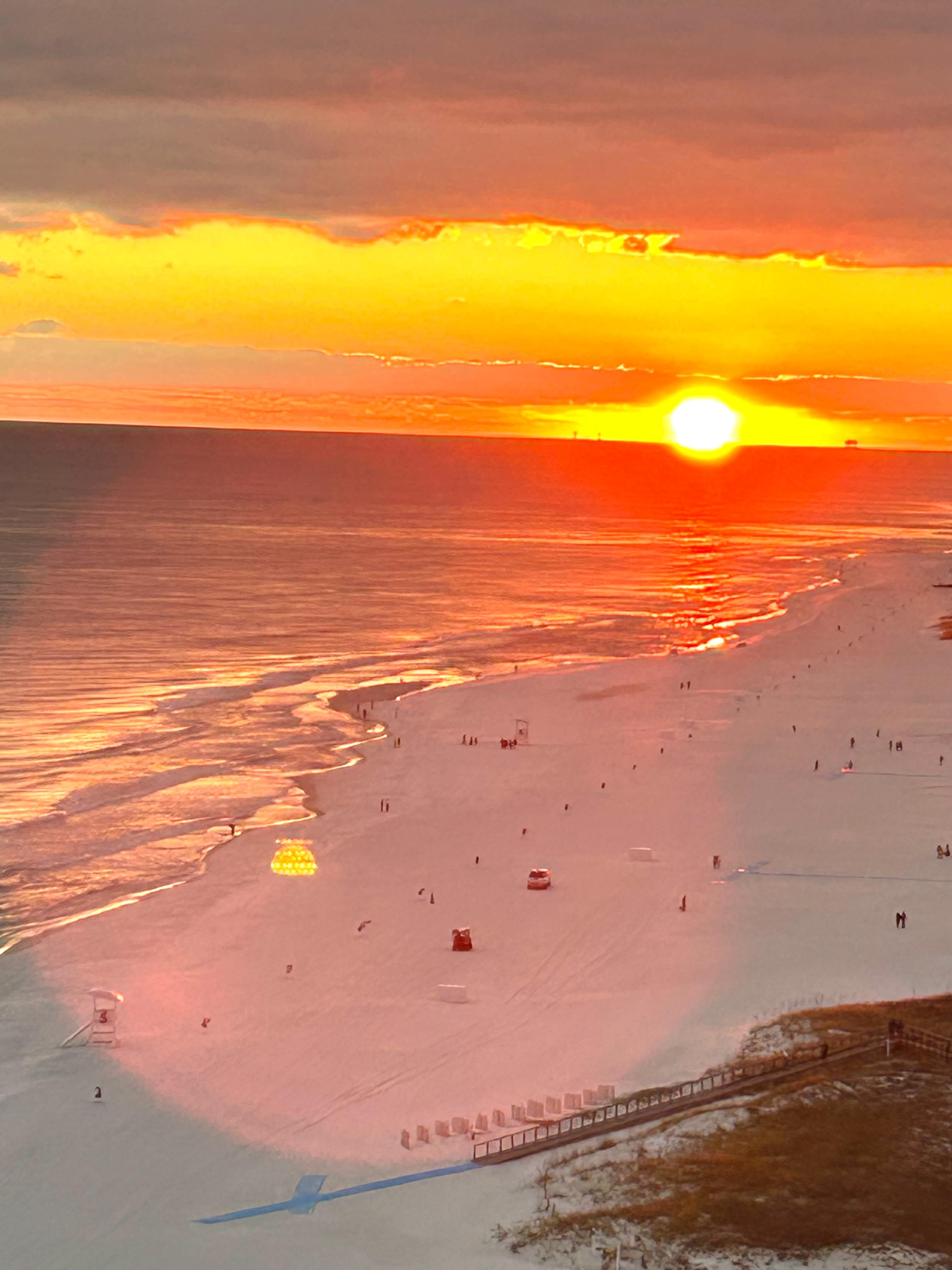 Beautiful sunsets at Gulf Shores 