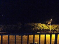 Night view from the door.