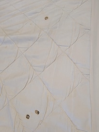 Burn marks on mattress cover