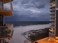 View from 6B balcony (evening)