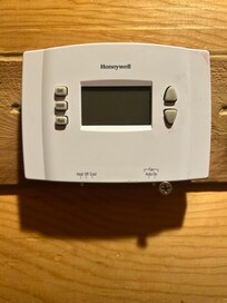 Thermostat dead batteries
