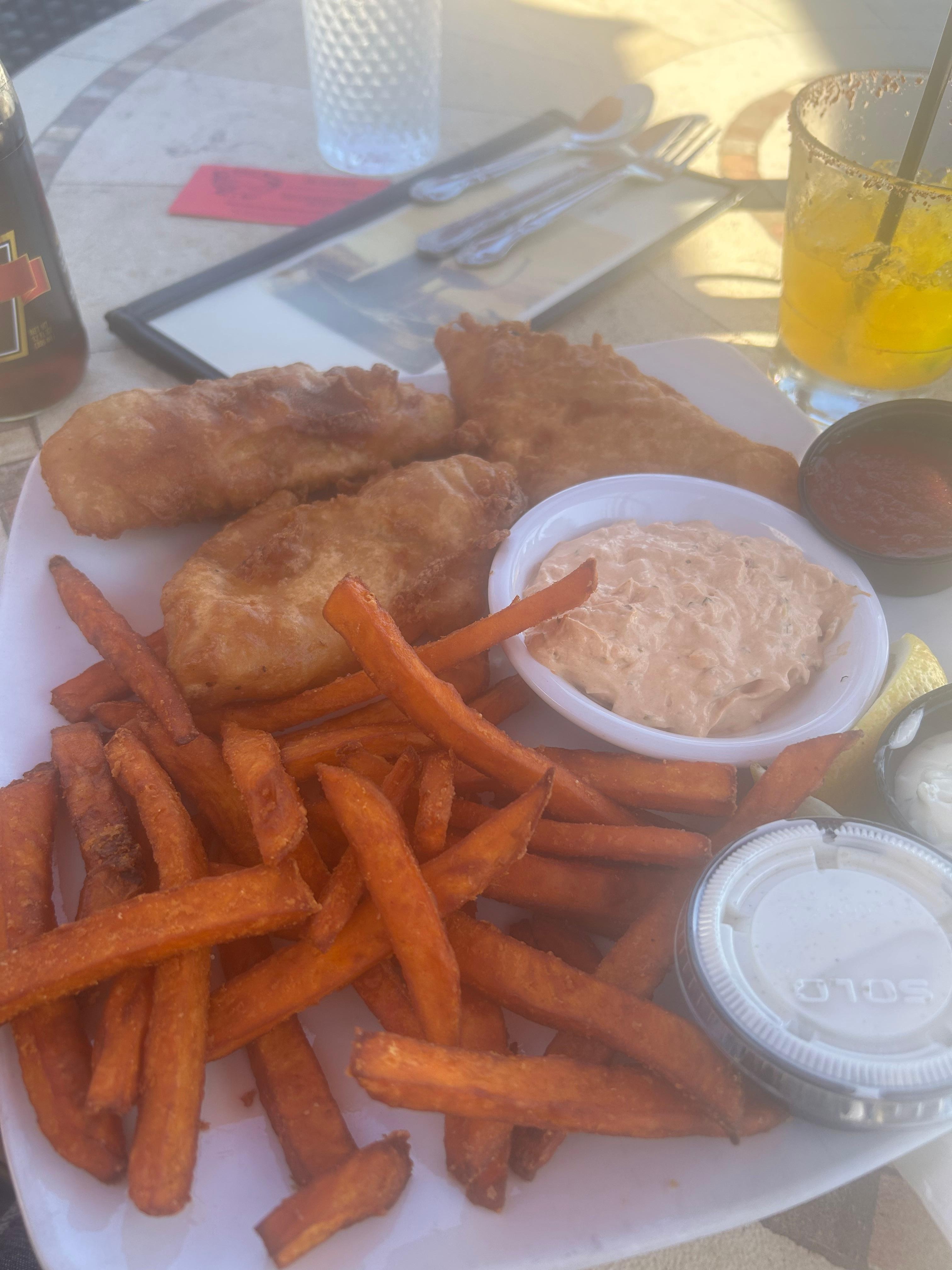Fish, and chips