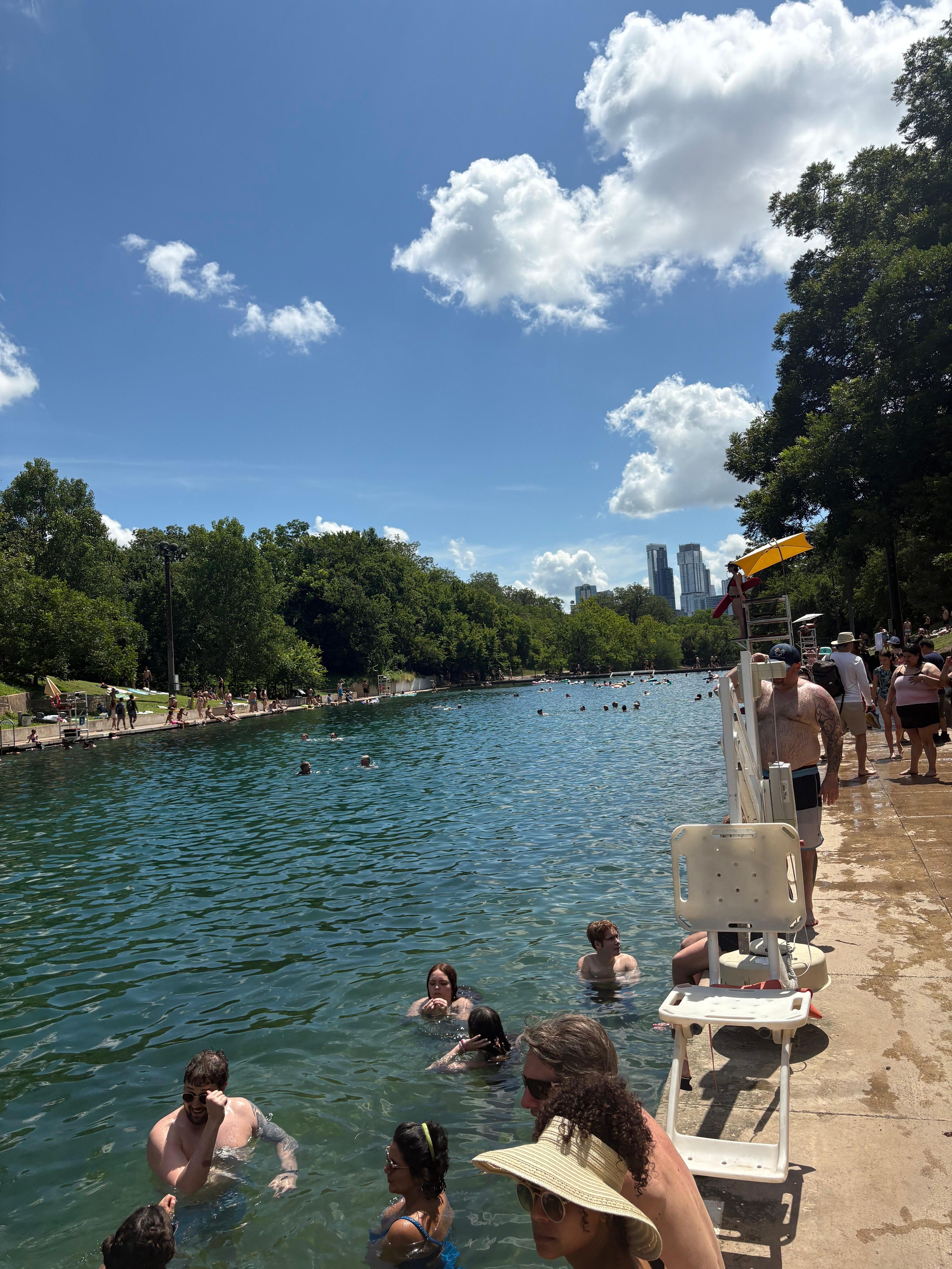 Truly walking distance from the property Barton Springs 