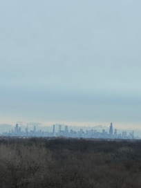Chicago from Rosemont Hotel View